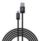 Cavo Lightning / USB Gracious, 2.4A, 2m, Black, Devia