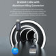 Cavo Lightning / USB Gracious, 2.4A, 2m, Black, Devia