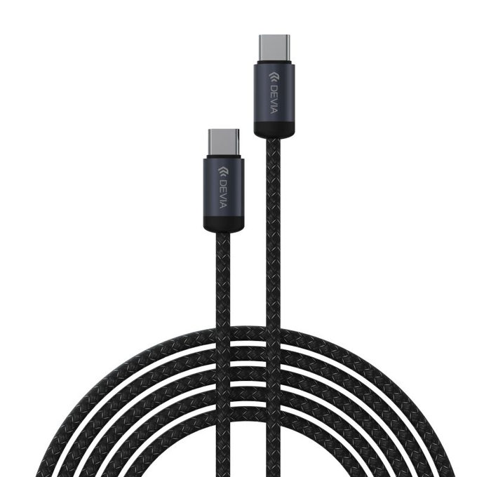Cavo USB-C / USB-C Gracious, PD 60W, 2m, Black, Devia