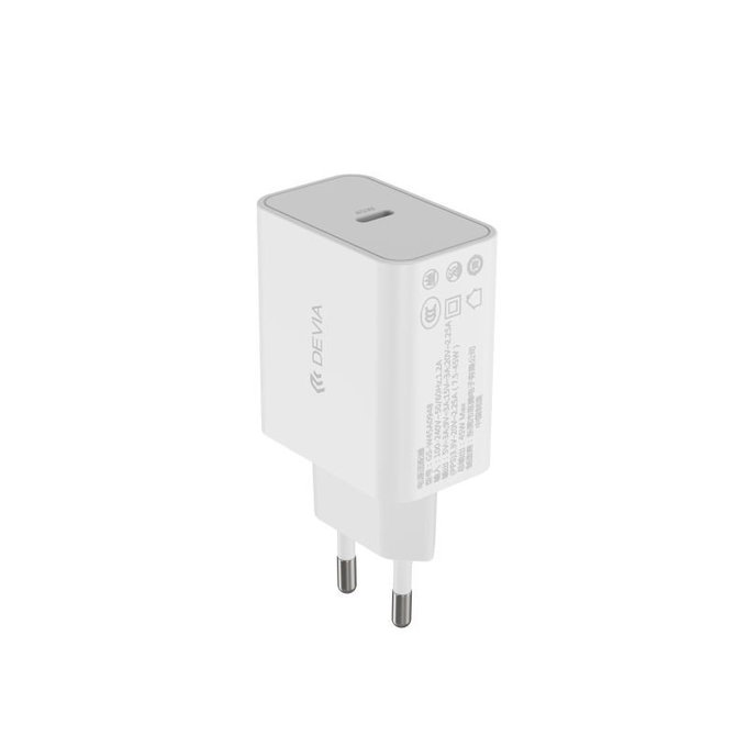 Adattatore di ricarica Rocket USB-C, PD 45W, White, Devia