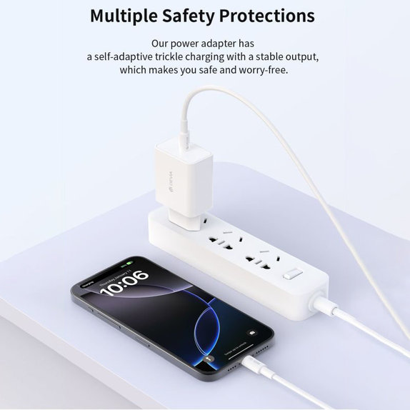 Adattatore di ricarica Rocket USB-C, PD 45W, White, Devia