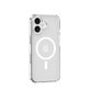 Custodia Clear con MagSafe per iPhone 16, Transparent, Devia