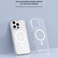 Custodia Clear con MagSafe per iPhone 16 Pro, Transparent, Devia
