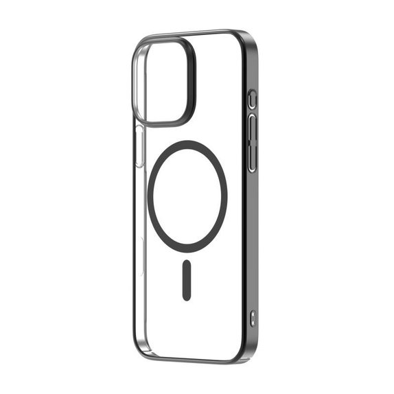 Custodia Glimmer con MagSafe per iPhone 16 Pro, Black, Devia