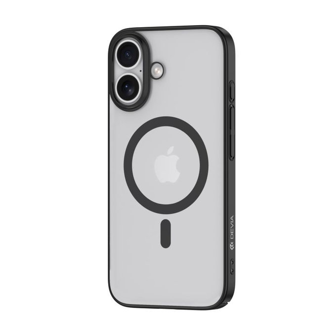 Custodia Glimmer con MagSafe per iPhone 16 Plus, Black, Devia