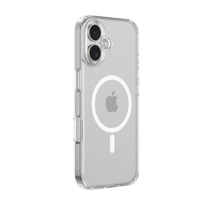 Custodia Clear con MagSafe per iPhone 17, Transparent, Devia