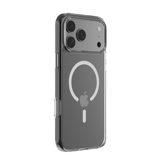 Custodia Clear con MagSafe per iPhone 17 Pro, Transparent, Devia