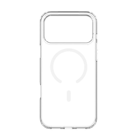 Custodia Clear con MagSafe per iPhone 17 Pro Max, Transparent, Devia