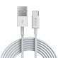 Cavo USB / USB-C Smart, 2.1A, 1m, White, Devia