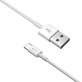 Cavo USB / USB-C Smart, 2.1A, 1m, White, Devia