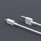 Cavo USB / USB-C Smart, 2.1A, 1m, White, Devia