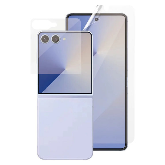 Pellicola protettiva UWF e vetro temperato per Samsung Galaxy Z Flip7, Trasparente, PanzerGlass