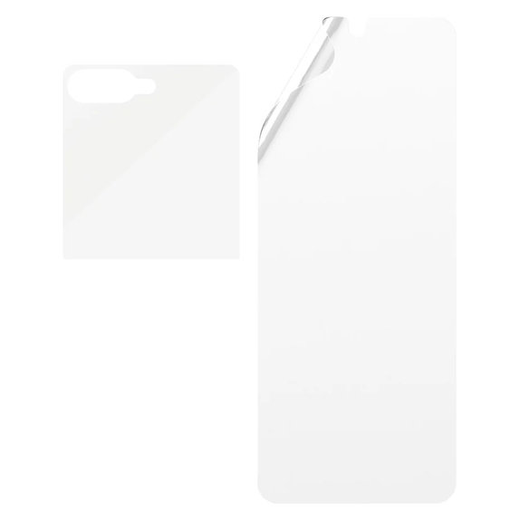 Pellicola protettiva UWF e vetro temperato per Samsung Galaxy Z Flip7, Trasparente, PanzerGlass