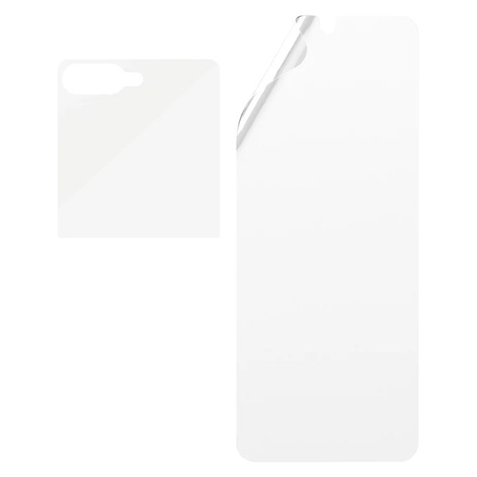 Pellicola protettiva UWF e vetro temperato per Samsung Galaxy Z Flip7, Trasparente, PanzerGlass