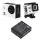 Batteria per SJCAM SJ4000, SJ5000, SJ4000B, Li-Ion, 900mAh, 3.7V, HQ