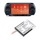 Batteria per Sony PSP E1000, E1002 E1004 E1008 SP70C, Li-Ion, 900mAh, 3.7V, HQ