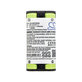 Batteria per Sony MDR RF995, MDR RF400, BP-HP800-11, Ni-MH, 2.4V, 700mAh, HQ