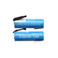 Batteria 14430 con lamelle di montaggio, 650mAh, Li-Ion, 3.7V, HQ