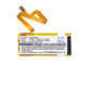 Batteria per iPod Classic 6th Gen, iPod 5G, iPod Video, EC008, Li-Pol, 450mAh, 3.7V, HQ