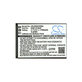 Batteria per Evolveo StrongPhone X1, SGP-X1BAT, Li-Ion, 3.7V, 1700mAh, HQ