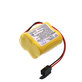 Batteria per GE FANUC ALPHA iSV, BETA iSV, Li-MnO2, A98L-0031-0025, 2900mAh, 6V, HQ