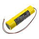 Batteria per Jablotron JA80A, Li-MnO2, 2CR34615, 12000mAh, 6V, HQ