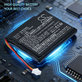 Batteria per Motorola CS3070, CS3300, Zebra CS3070, 82-133770-01, Li-Ion, 700mAh, 3.7V, HQ