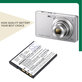 Batteria per Sony Cyber-Shot DSC-TX20, TX9, NP-BN1, Li-Ion, 630mAh, 3.7V, HQ