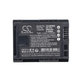 Batteria per Canon FS10, FS11, FS100, BP-808, Li-Ion, 890mAh, 7.4V, HQ