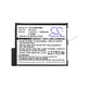 Batteria per DJI Osmo Action 3, Action 4, BCX202, Li-Ion, 1800mAh, 3.85V, HQ