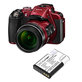 Batteria per Nikon Coolpix, EN-EL23, Li-Ion, 1700mAh, 3.8V, HQ