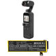 Batteria per DJI Osmo Pocket, Pocket 2, HB3, Li-Pol, 800mAh, 7.7V, HQ