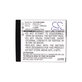 Batteria per Panasonic Lumix DMC, DMW-BLH7, Li-Ion, 600mAh, 7.2V, HQ