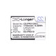 Batteria per Panasonic KX-PRX110, 120, 150, KX-PRA10, Li-Ion, 1750mAh, 3.7V, HQ