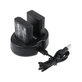 Batteria per Nikon Coolpix P7000, P7700, D3100, D3200, D5100, 1030mAh, Li-Ion, 7.4V, EN-EL14, 2pz con caricabatterie, HQ