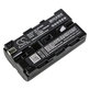 Batteria per Line 6 James Tyler Variax, Line 6 JTV Guitar, BA12, Li-Ion, 2600mAh, 7.4V, HQ