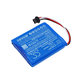 Batteria per Hantek DSO-1062B, DSO-1202B, DSO-1202S, PL727076, Li-Pol, 4500mAh, 7.4V, HQ