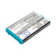 Batteria per Nintendo Advance SP, AGS SAM-SPRBP, Li-Ion, 900mAh, 3.7V, HQ