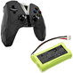 Batteria per Nvidia P2920, Nvidia Shield Game Controller HFR-50AAJY1900x2 B, Ni-MH, 1800mAh, 2.4V, HQ
