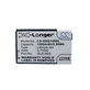 Batteria per Gigabyte GSmart G1345, GLS-H03, Li-Ion, 3.7V, 1500mAh, HQ