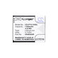 Batteria per Panasonic Kx-Tu150, Kx-Tu150exr, 454854AR, Li-Ion, 3.7V, 1300mAh, HQ