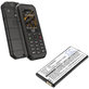 Batteria per Cat B26, B26, Li-Ion, 3.7V, 1350mAh, HQ