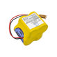 Batteria per Fanuc 18-T Series Programmable Logic, Li-MnO2, BR-2/3AGCT4A, 2400mAh, 6V, HQ