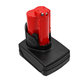 Batteria per Milwaukee M12 Redlithium XC 4.0, M12 B3 XC, M12 B4 XC, Li-Ion, 6000mAh, 12V, HQ