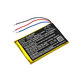 Batteria per JBL Clip 2, GSP383555, Li-Pol, 800mAh, 3.7V, HQ