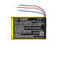 Batteria per JBL Clip 2, GSP383555, Li-Pol, 800mAh, 3.7V, HQ