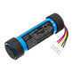Batteria per Sony SRS-XB21, ST-05, Li-Ion, 3000mAh, 3.78V, HQ
