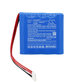 Batteria per Sony GTK-XB60, 1-853-678-11, Li-Ion, 2600mAh, 14.8V, HQ