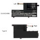Batteria per Lenovo Yoga 510 14, Yoga 510 15, L15L2PB1, Li-Pol, 4600mAh, 7.6V, HQ