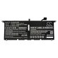 Batteria per Dell XPS 13 9370, DXGH8, Li-Ion, 6300mAh, 7.6V, HQ